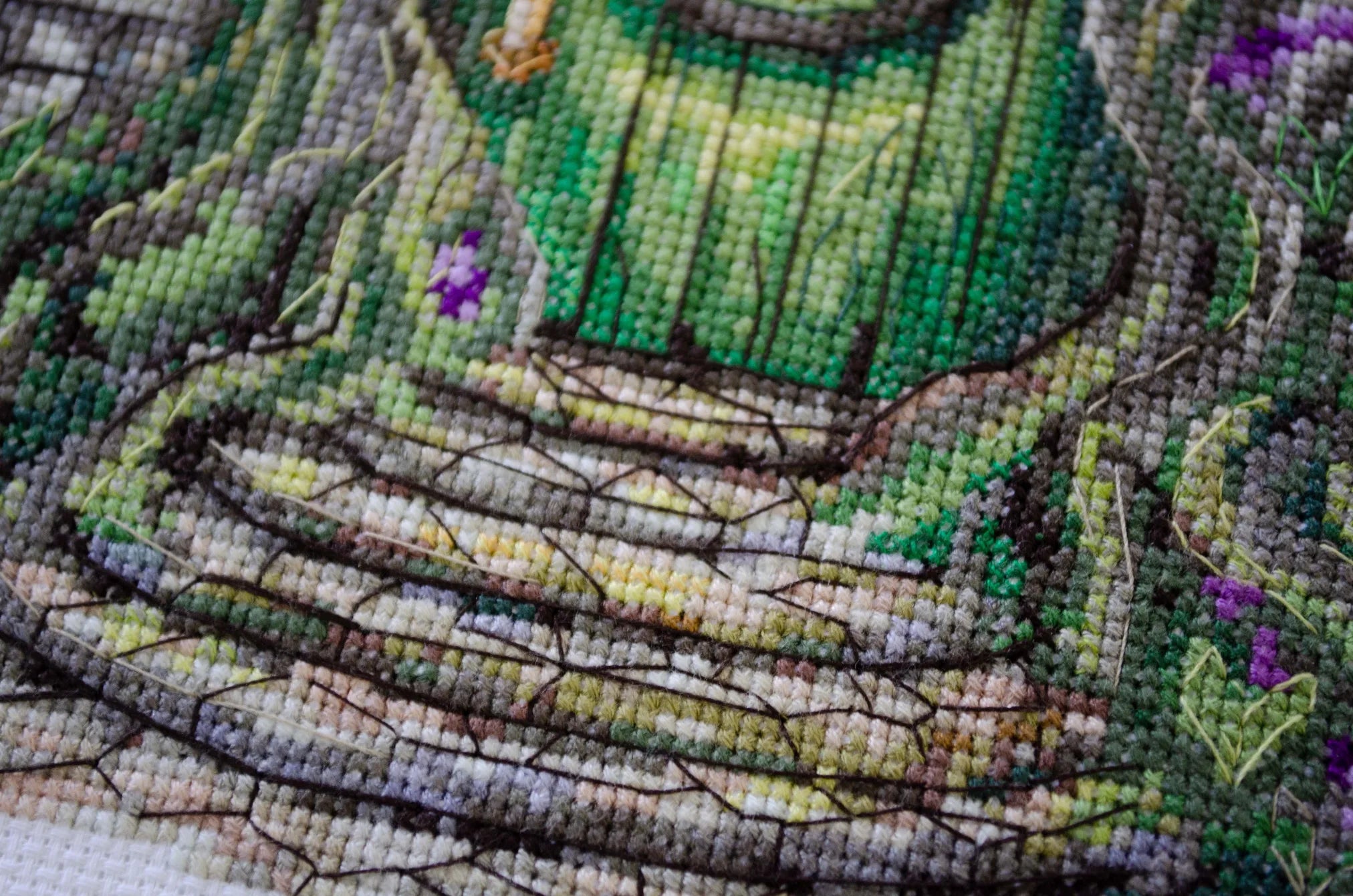 Cross Stitch Kit Cross-stitch kits Where the elves live