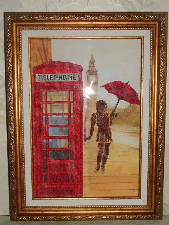 Bead Embroidery Kit Main Bead Embroidery Kit The London lifestyle – 1