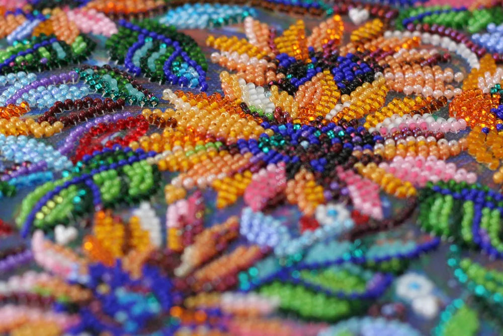 Bead Embroidery Kit Main Bead Embroidery Kit Sun symbol
