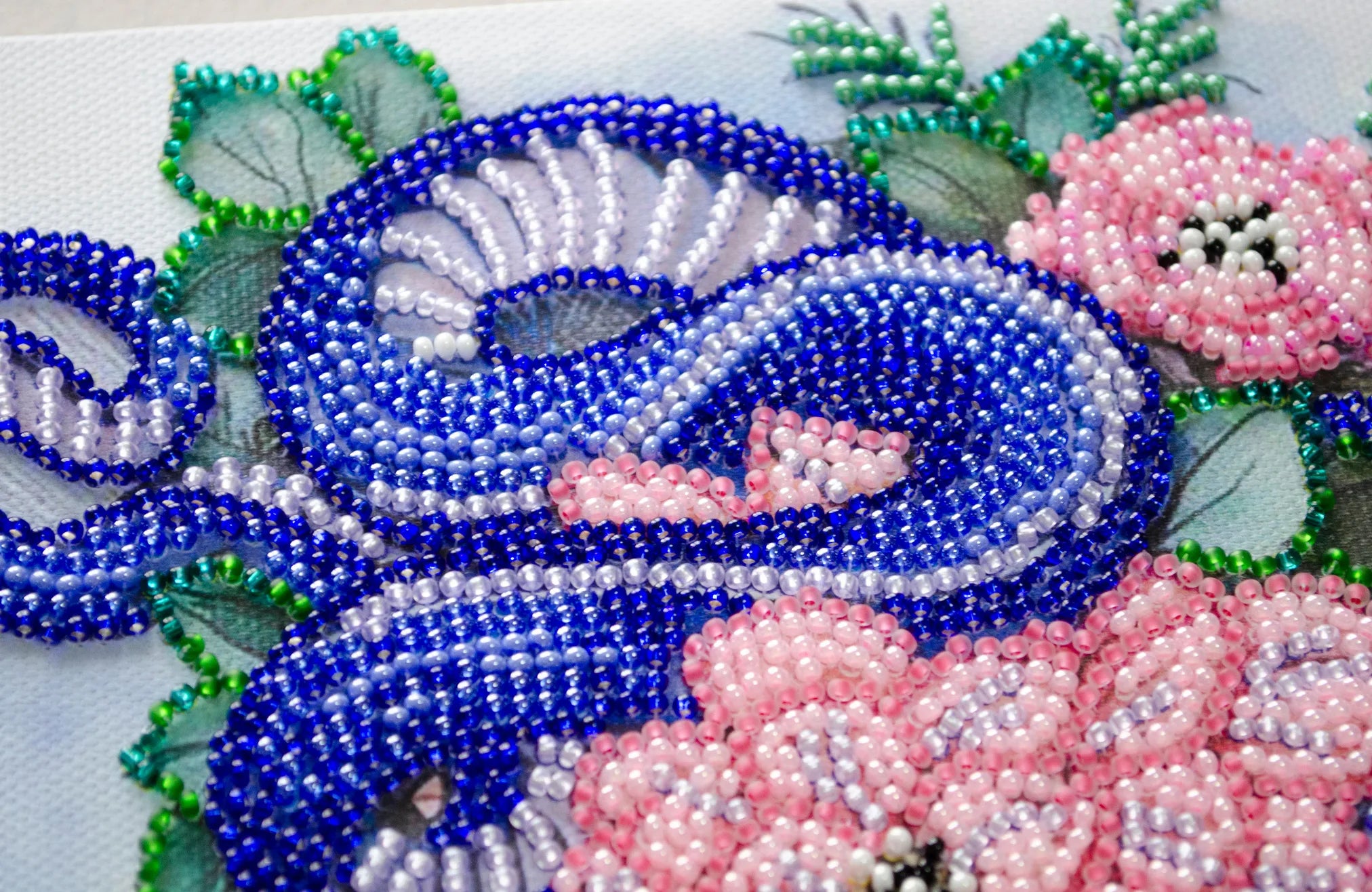 Bead Embroidery Kit Mid-sized bead embroidery kit Embrace of nature