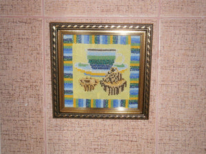 Bead Embroidery Kit Main Bead Embroidery Kit Hot chocolate