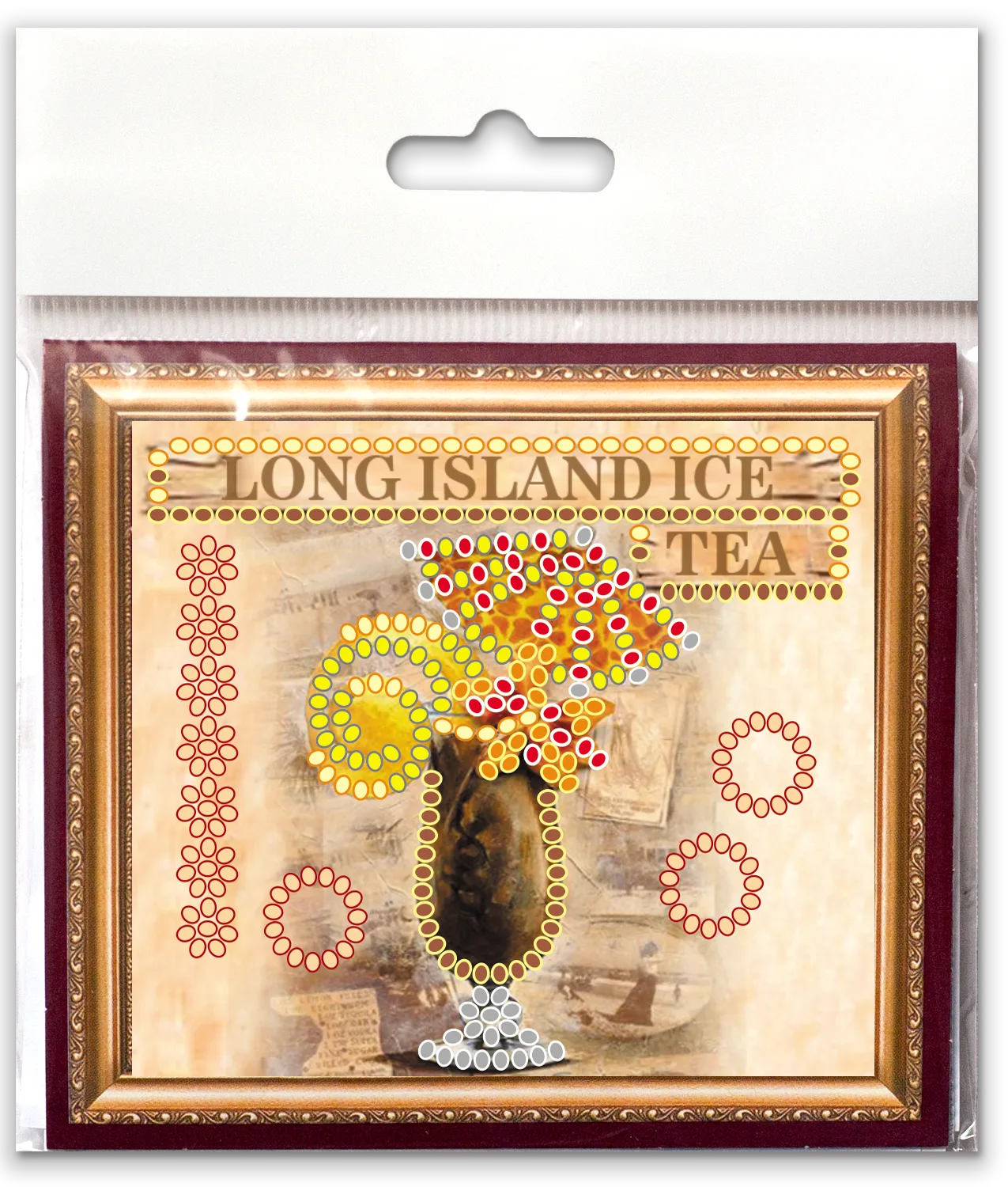 Magnets Bead Embroidery Kit Magnets Bead embroidery kit Long Island ice tea