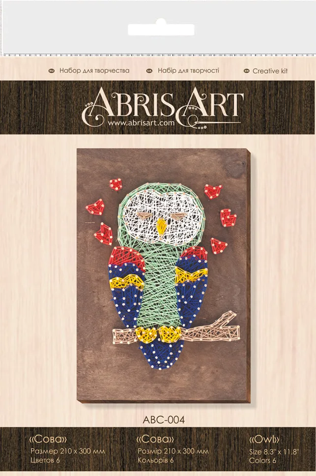 String Art Kit Creative Kit/String Art Owl