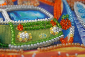Bead Embroidery Kit Mini Bead embroidery kit Surfing