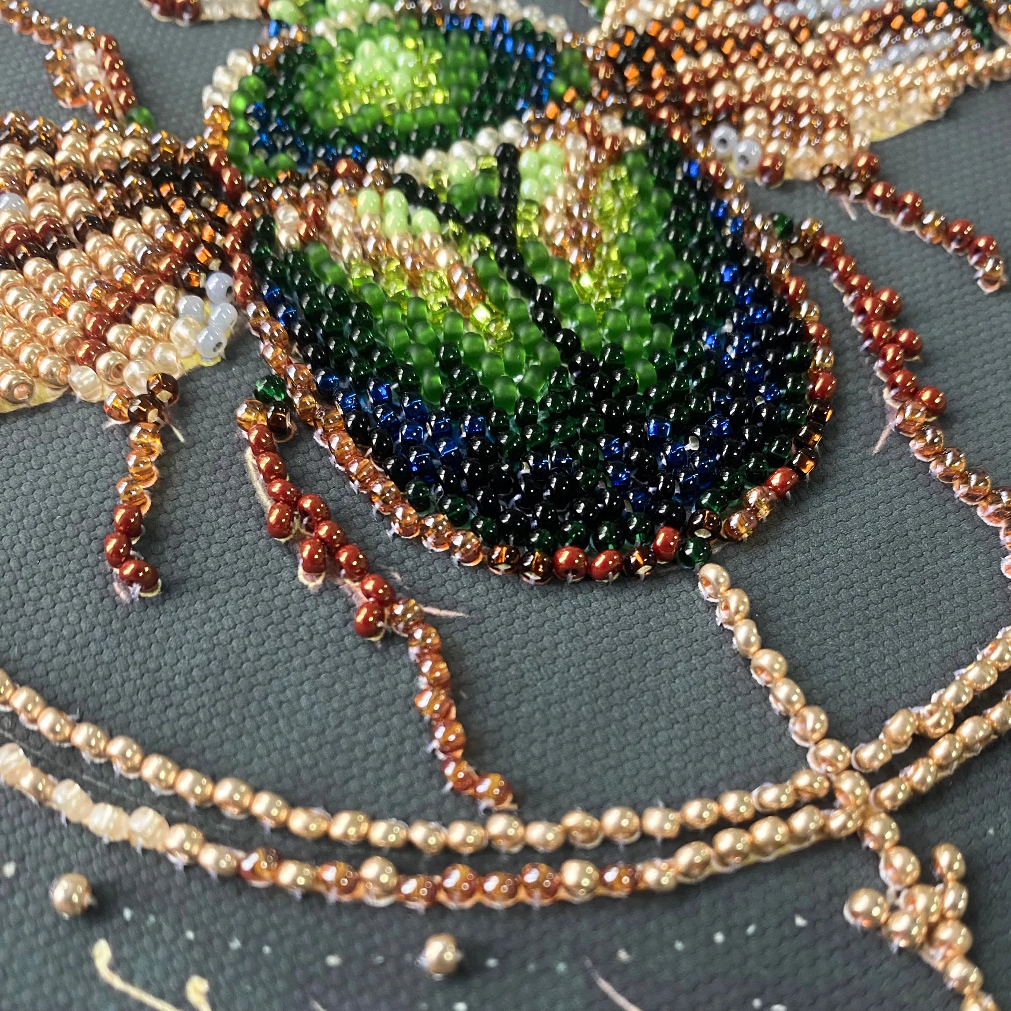 Bead Embroidery Kit Mini Bead embroidery kit The Alchemy of Nature (Animals and birds)