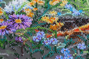 Bead Embroidery Kit Main Bead Embroidery Kit In grass