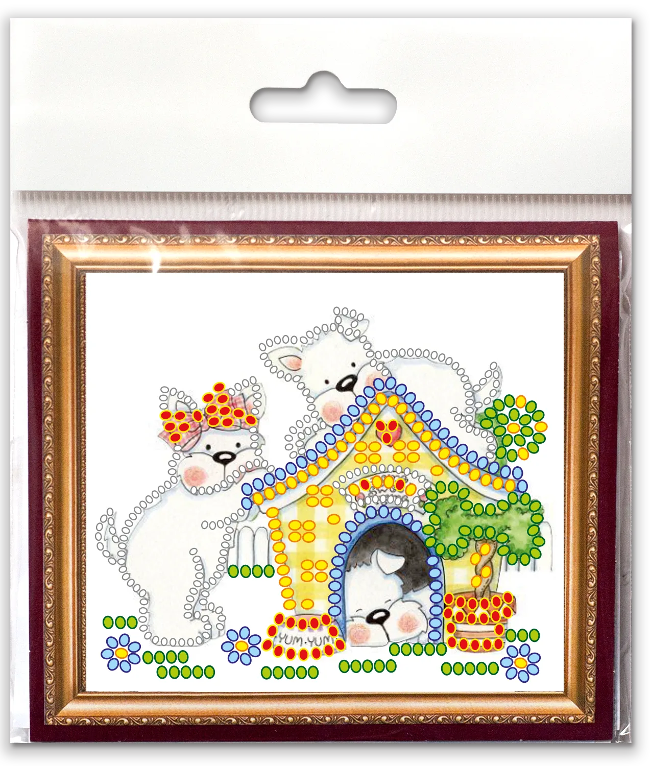 Magnets Bead Embroidery Kit Magnets Bead embroidery kit Naughty children