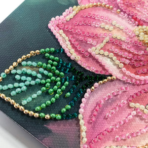 Bead Embroidery Kit Mini Bead embroidery kit Petal Kiss