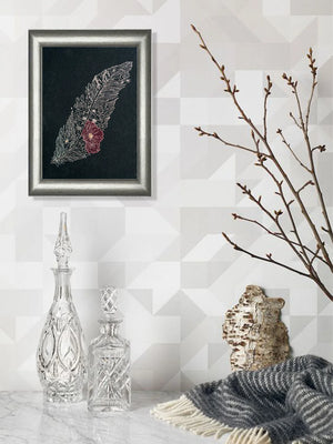 Cross Stitch Kit Cross-stitch kits Feather-1