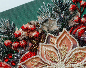 Bead Embroidery Kit Main Bead Embroidery Kit The taste of Christmas