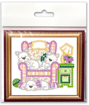 Magnets Bead Embroidery Kit Magnets Bead embroidery kit United friends