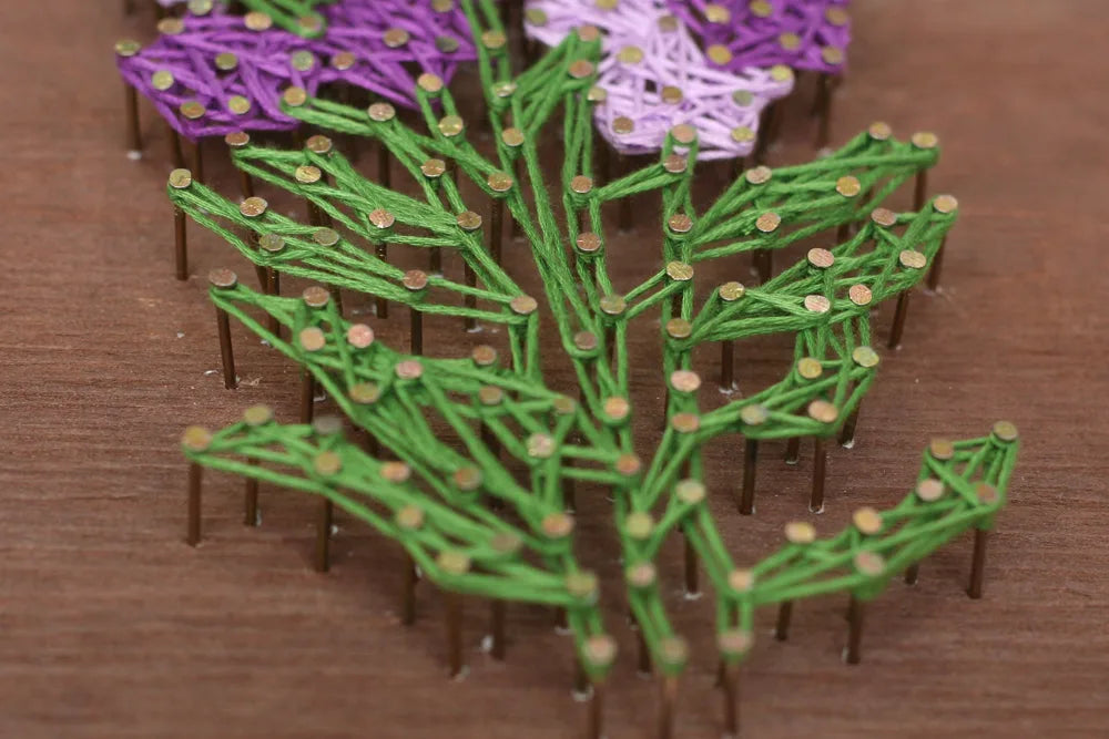 String Art Kit Creative Kit/String Art Lavender