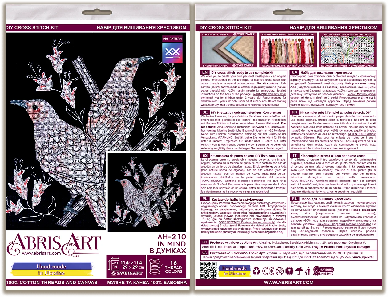 Cross Stitch Kit Cross-stitch kits In mind