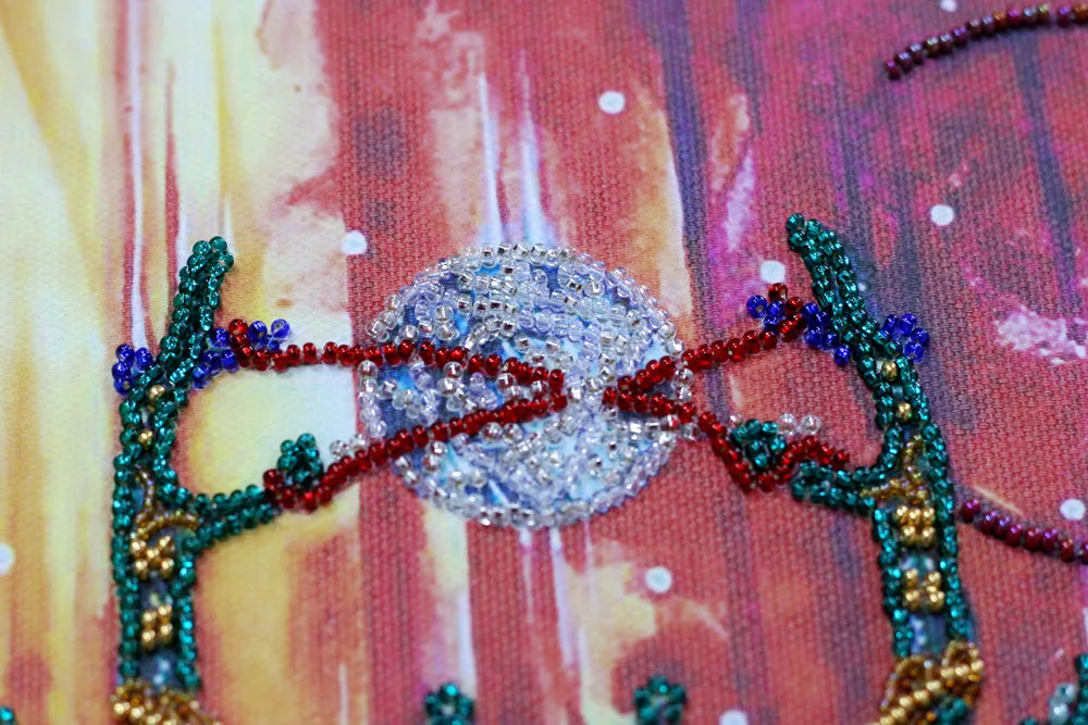 Bead Embroidery Kit Main Bead Embroidery Kit Faberge beetle