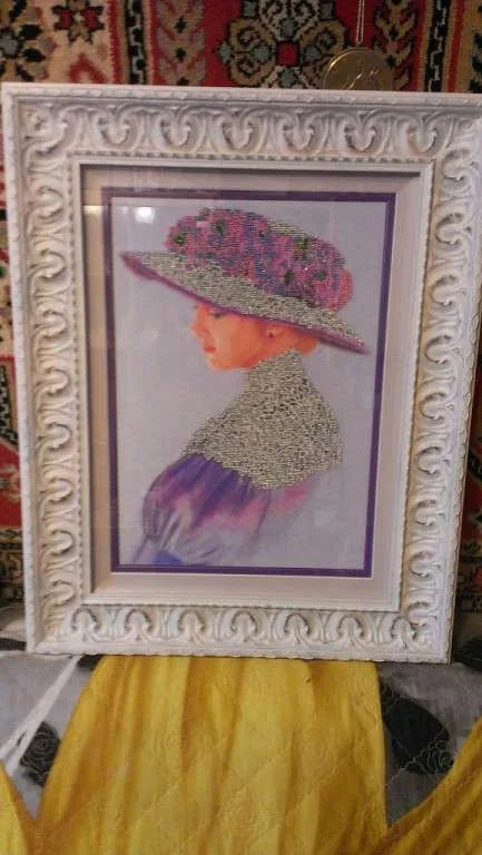 Bead Embroidery Kit Main Bead Embroidery kit Violet