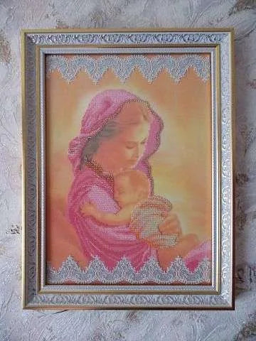 Bead Embroidery Kit Main Bead Embroidery Kit Happiness