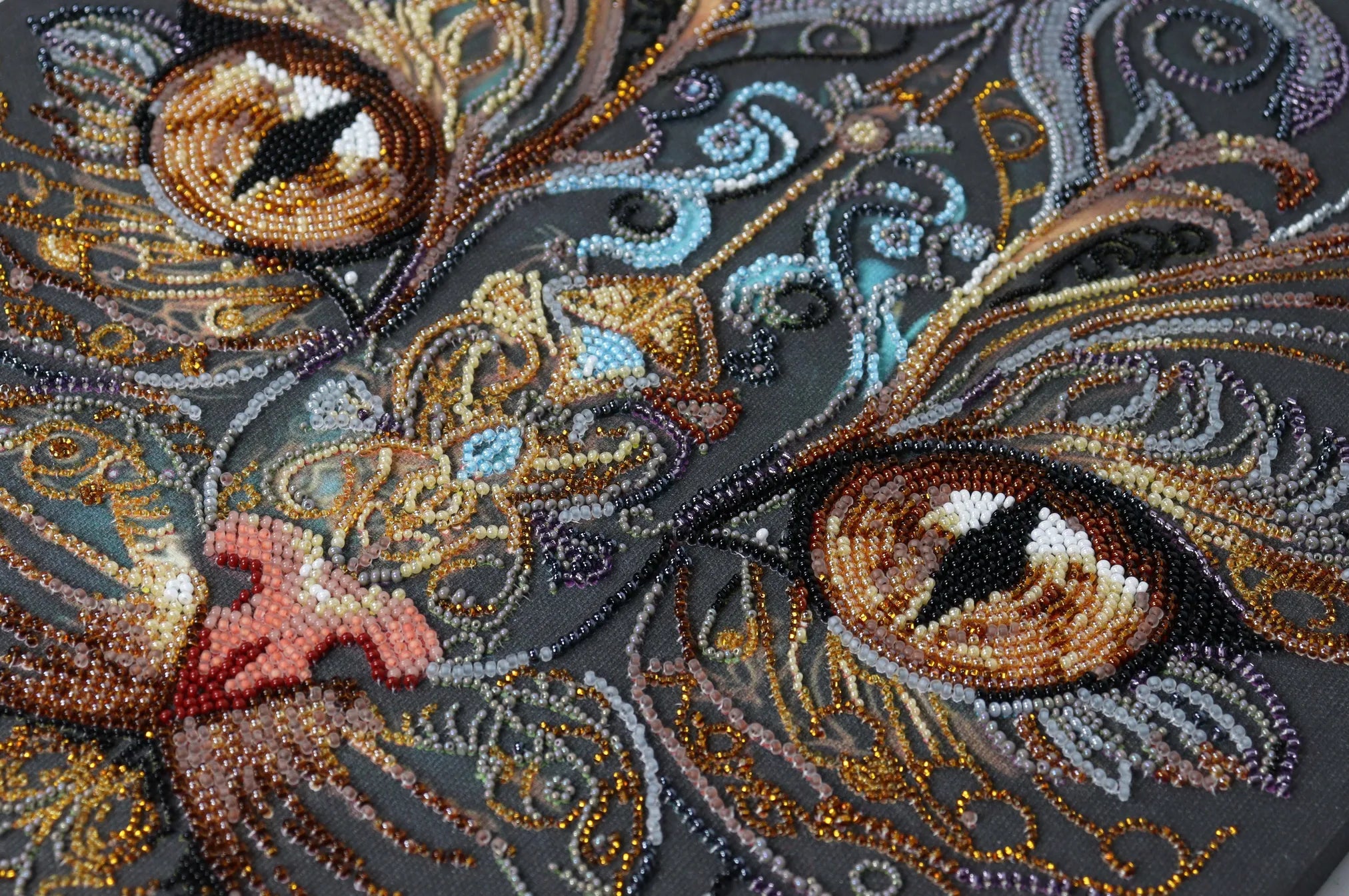 Bead Embroidery Kit Main Bead Embroidery Kit The look of a witch