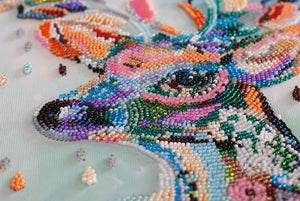 Bead Embroidery Kit Main Bead Embroidery Kit Noble deer