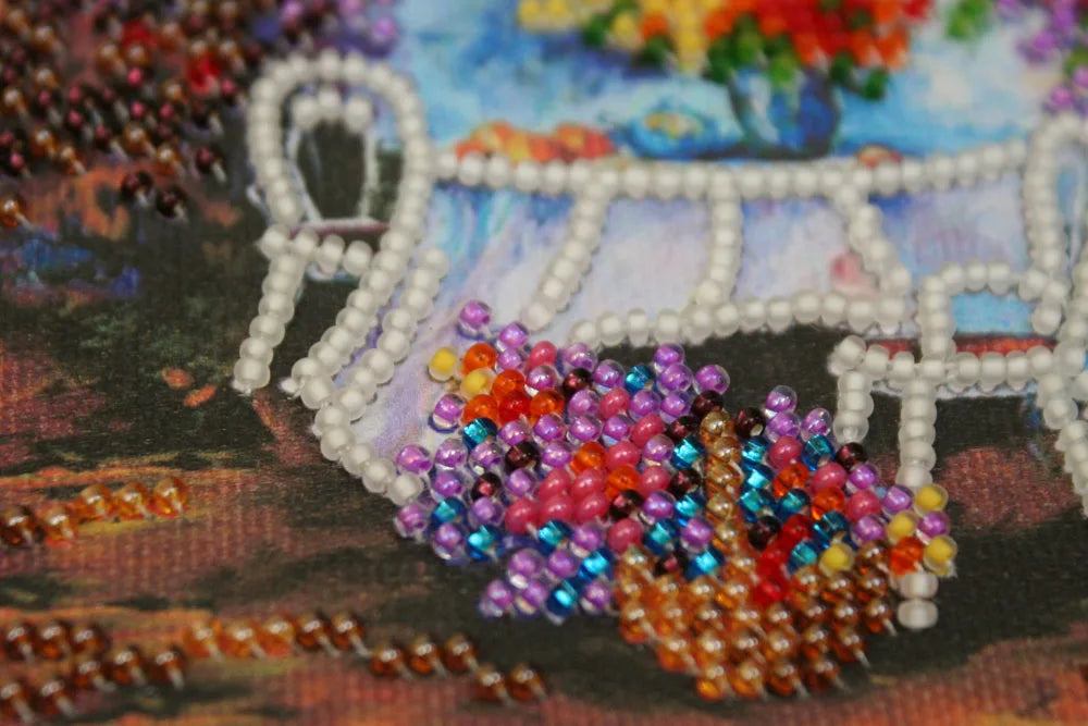 Bead Embroidery Kit Mini Bead embroidery kit Autumn mood