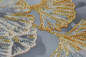 Bead Embroidery Kit Main Bead Embroidery Kit Ginkgo biloba