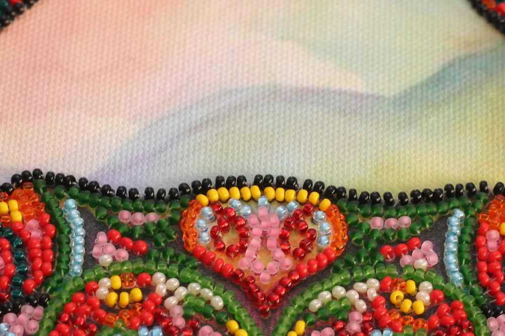 Bead Embroidery Kit Mid-sized bead embroidery kit Bull