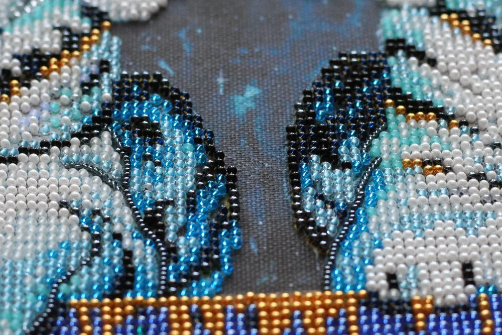 Bead Embroidery Kit Main Bead Embroidery Kit Protectors of the East
