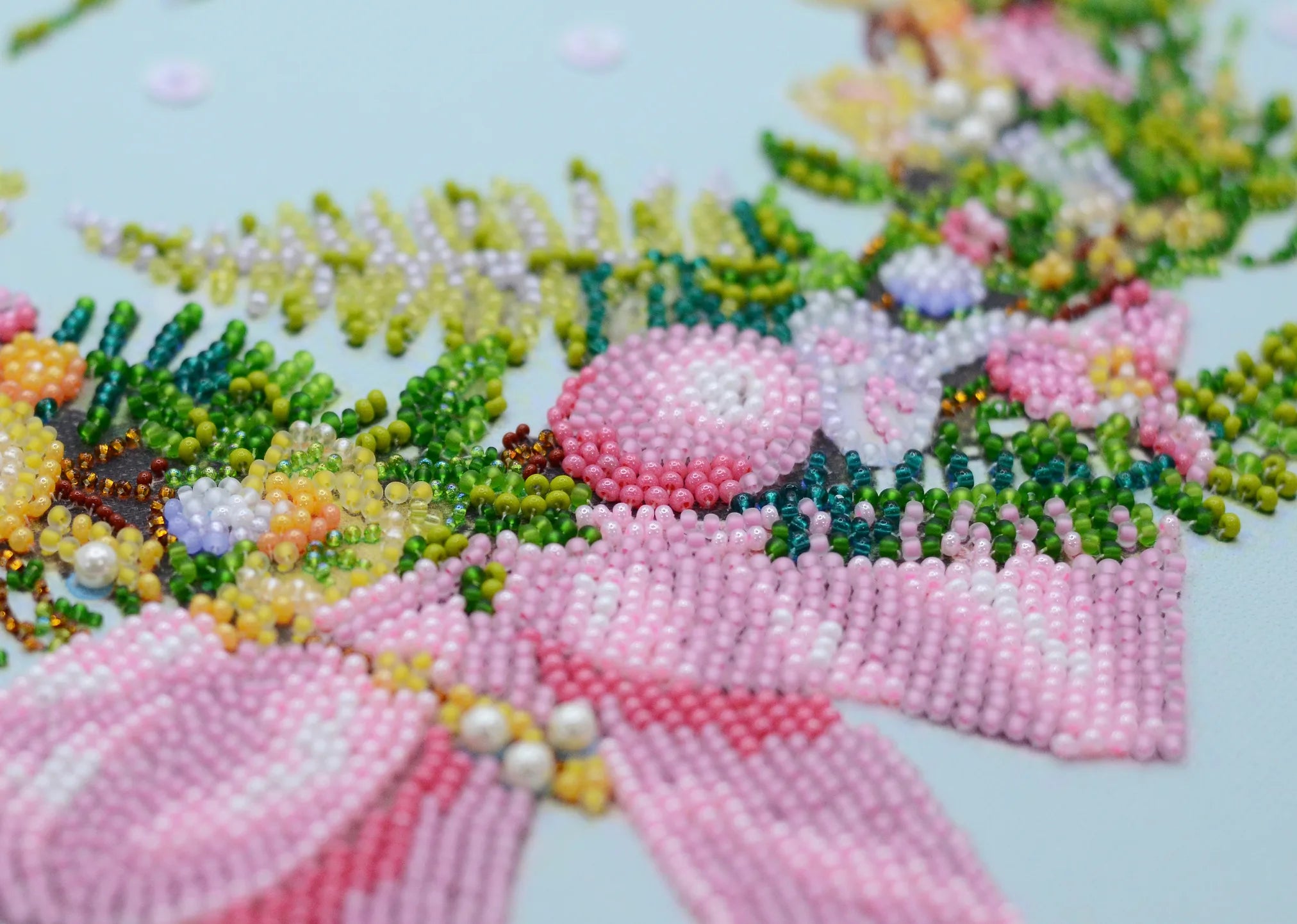 Bead Embroidery Kit Main Bead Embroidery Kit Spring joy