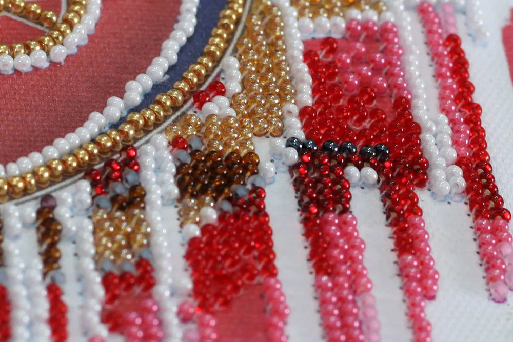 Bead Embroidery Kit Mini Bead embroidery kit FC Arsenal