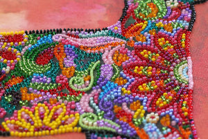 Bead Embroidery Kit Main Bead Embroidery Kit Walking in the sunset