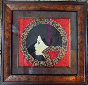 Bead Embroidery Kit Main Bead Embroidery Kit Lady Macbeth