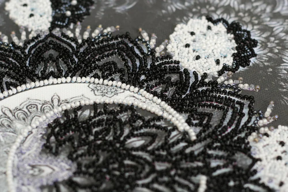 Bead Embroidery Kit Main Bead Embroidery Kit Selena`s dance