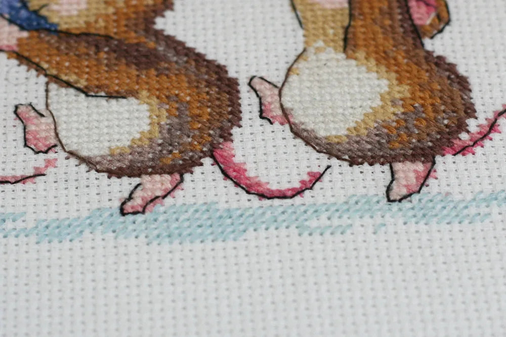 Cross Stitch Kit Cross-stitch kits We are in a hurry to greet