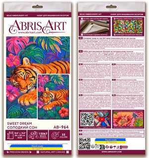 Bead Embroidery Kit Main Bead Embroidery Kit Sweet dream