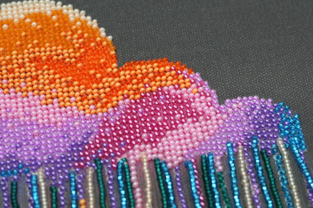 Bead Embroidery Kit Main Bead Embroidery Kit Zillions of drops