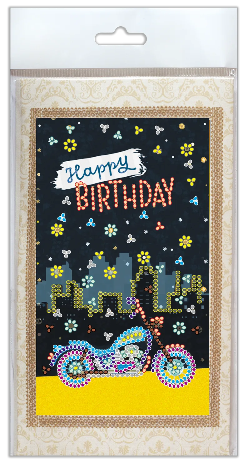 Postcards Bead Embroidery Kit Postcard Bead embroidery kit Have a safe trip
