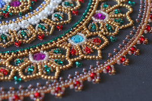 Bead Embroidery Kit Main Bead Embroidery Kit Mandala
