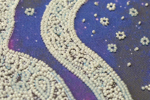 Bead Embroidery Kit Mid-sized bead embroidery kit Star cat