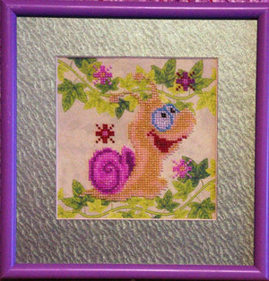 Bead Embroidery Kit Mini Bead embroidery kit Snail