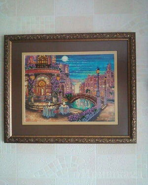 Bead Embroidery Kit Main Bead Embroidery Kit Evening in Seville
