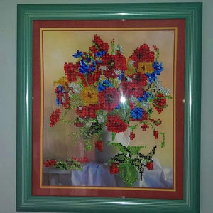 Bead Embroidery Kit Main Bead Embroidery Kit Summer imagination