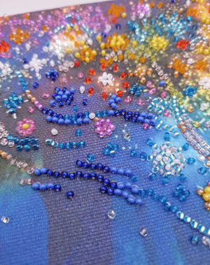 Bead Embroidery Kit Mid-sized bead embroidery kit Dreamer