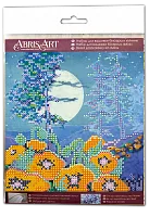 Bead Embroidery Kit Mini Bead embroidery kit Full moon