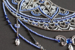 Bead Embroidery Kit Main Bead Embroidery Kit Moon pattern