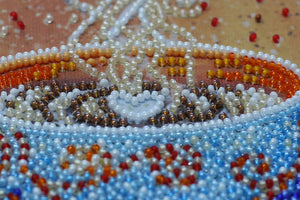 Bead Embroidery Kit Main Bead Embroidery Kit Autumn latte
