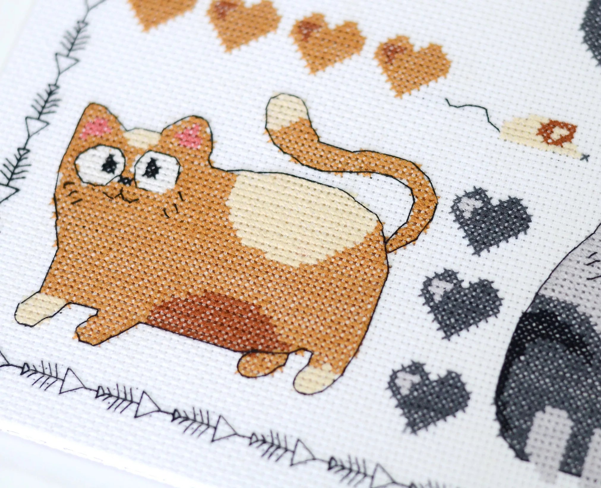 Cross Stitch Kit Cross-stitch kits Meow-meow