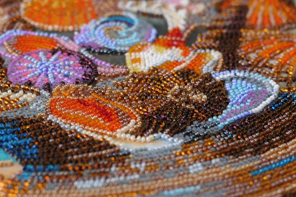 Bead Embroidery Kit Main Bead Embroidery Kit The sea with you
