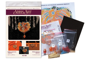 Brooch Embroidery Kit Decoration The Dragon