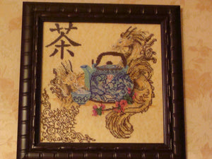 Bead Embroidery Kit Chinese tea-time