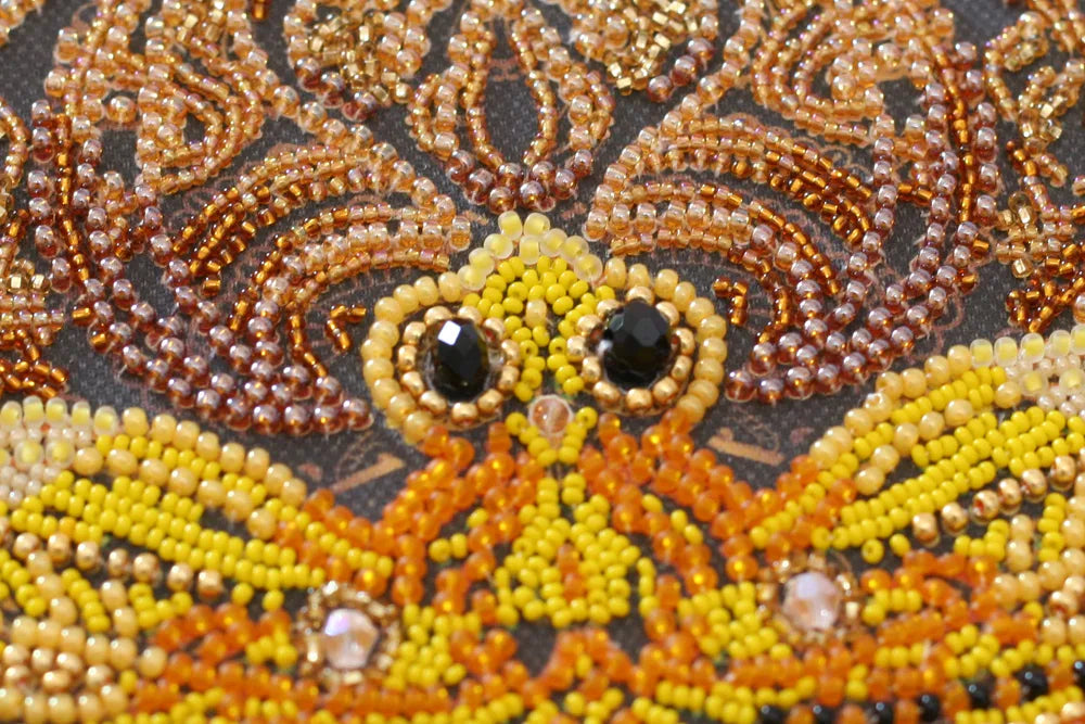 Bead Embroidery Kit Main Bead Embroidery Kit Saffron overflow