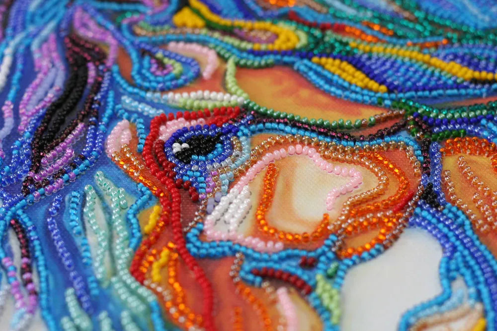 Bead Embroidery Kit Main Bead Embroidery Kit Whirl away...